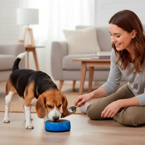 Comedouro Cachorro Pet Luxo  Antiderrapante AFP G 970ml - Azul — foto 2
