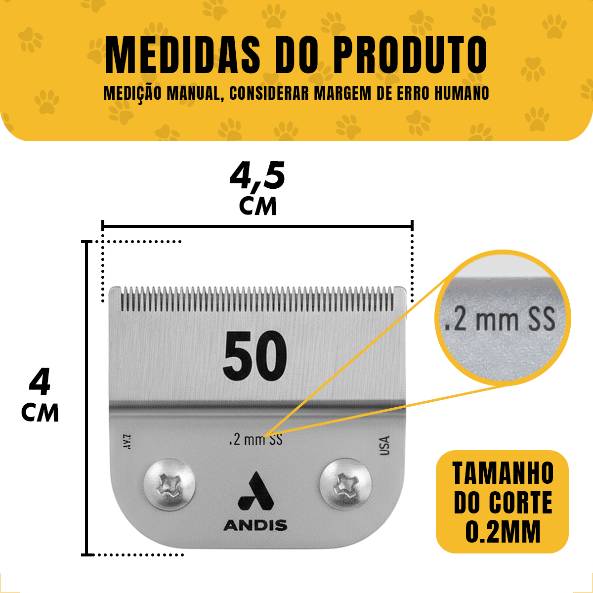 Lâmina Andis 50SS UltraEdge — foto 2
