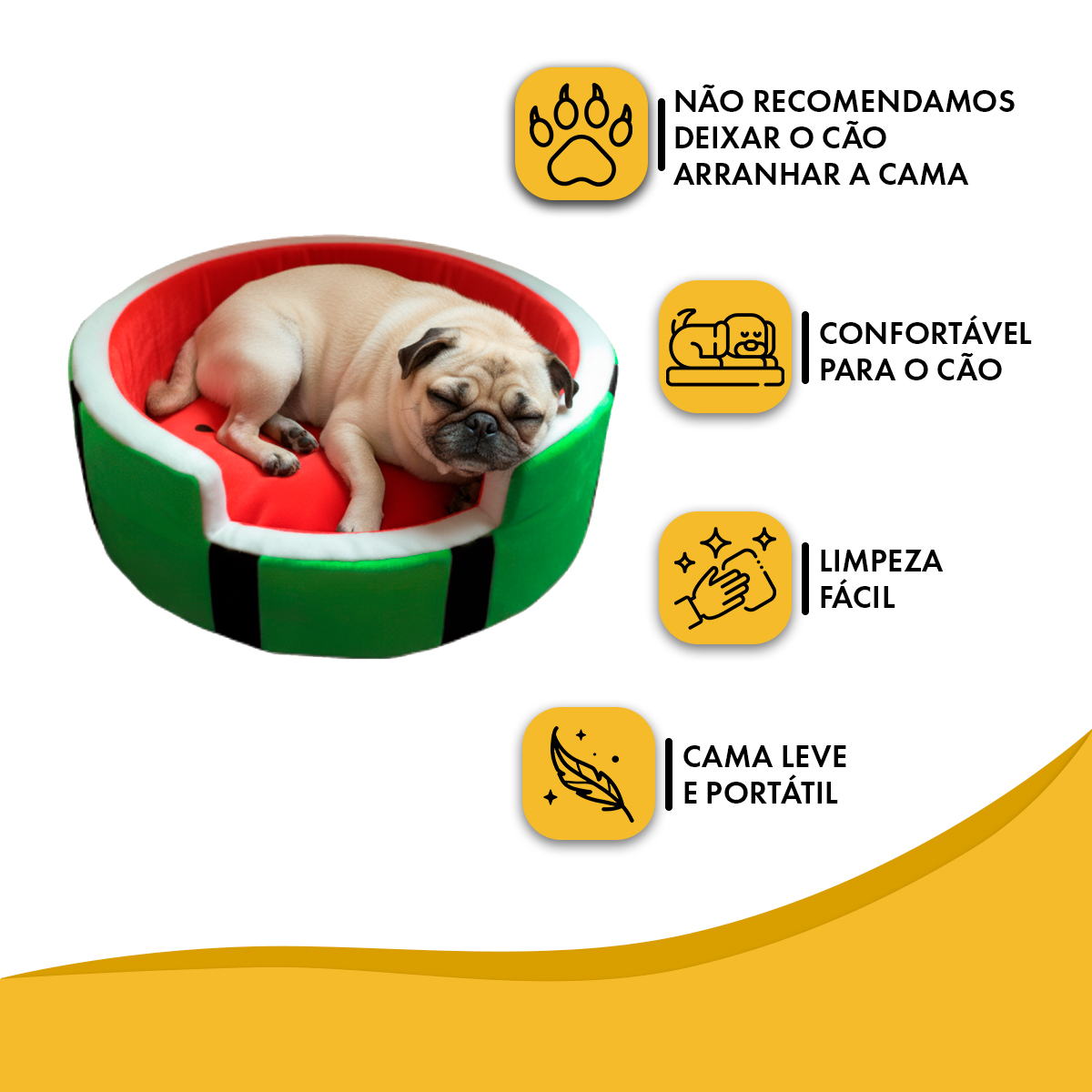 Cama Melancia [Todos Tamanhos] - 45cm - M — foto 6