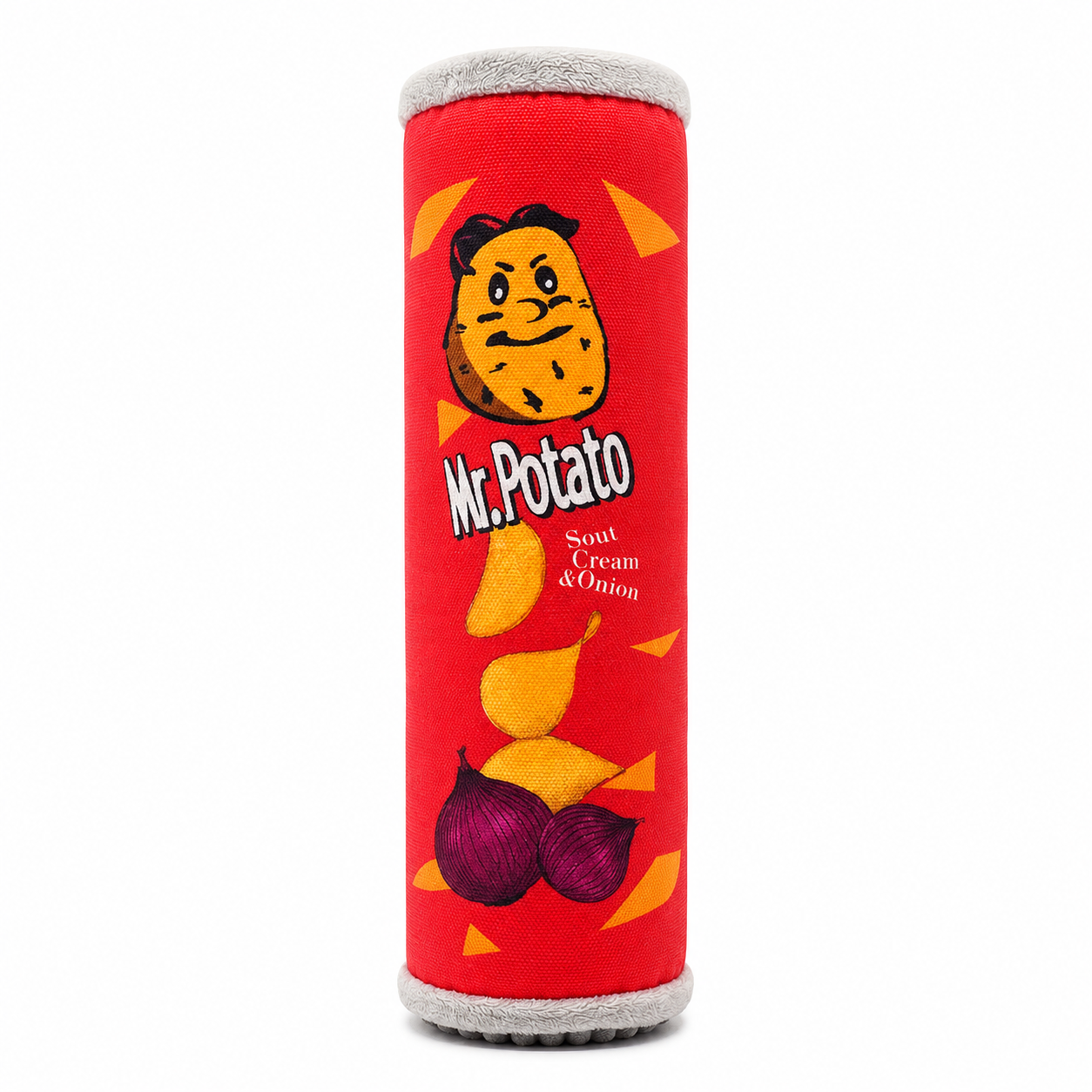 Brinquedo de Pelúcia para Cães Mr. Potato - Vermelho