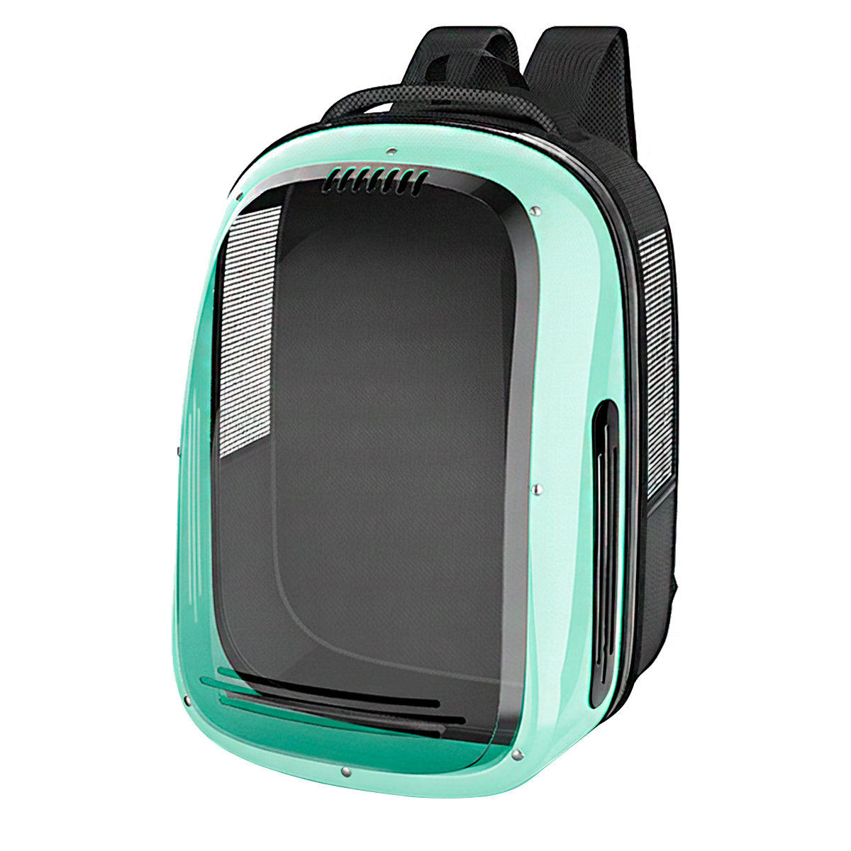 Mochila Pet Panorâmica Visor  Pet até 5 kg - Verde
