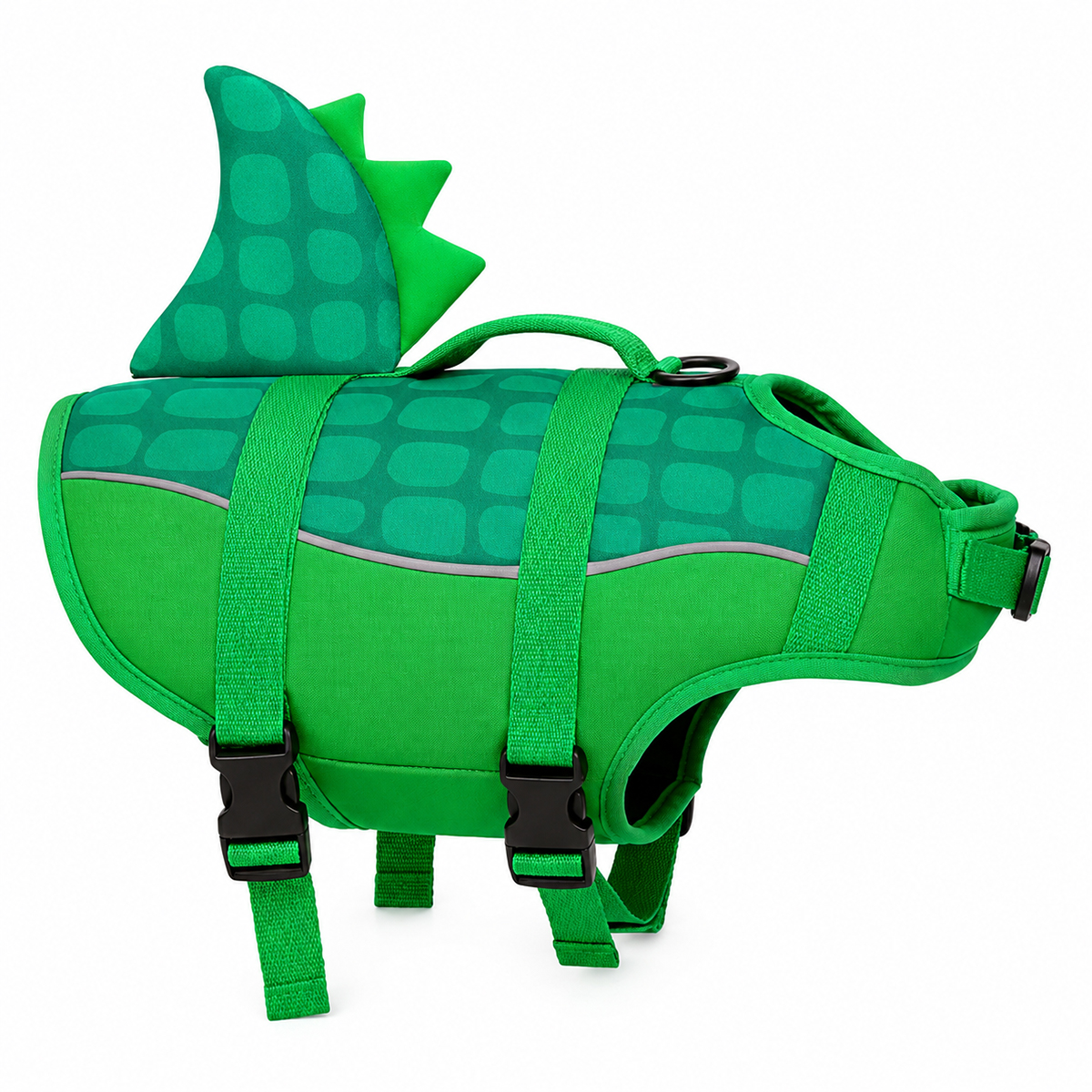 COLETE SALVA VIDAS  (PP) CACHORRO - Dinossauro