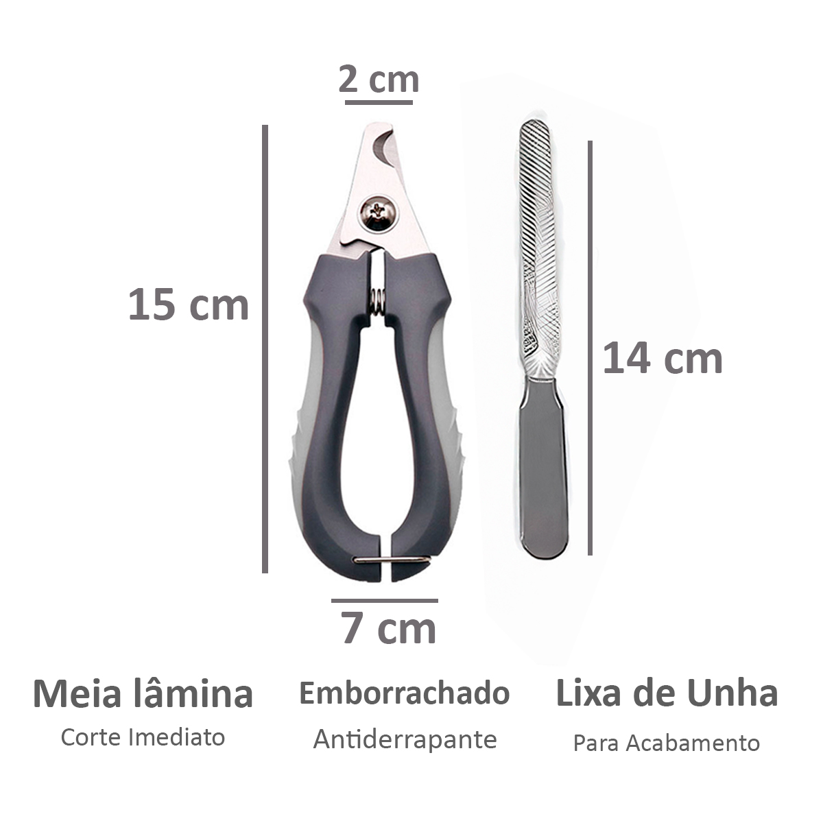 Kit Cortador de Unha + Lixa Pet  — foto 8
