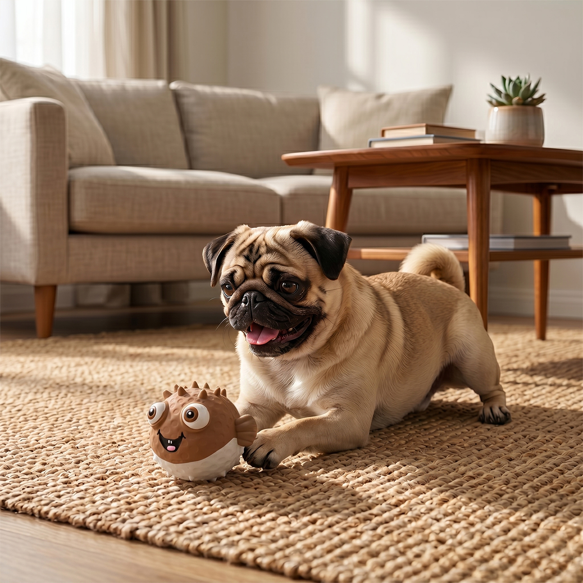 Brinquedo Látex Bola Animais Pet Cães AFP - BAIACU — foto 8