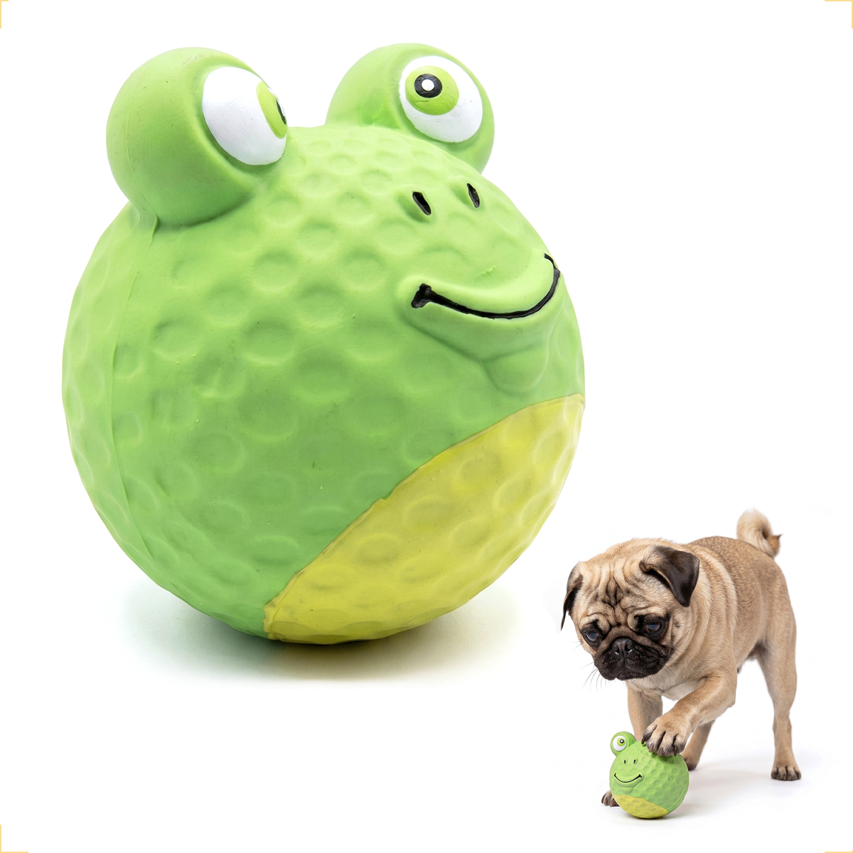 Brinquedo Látex Bola Animais Pet Cães AFP - SAPO — foto 4