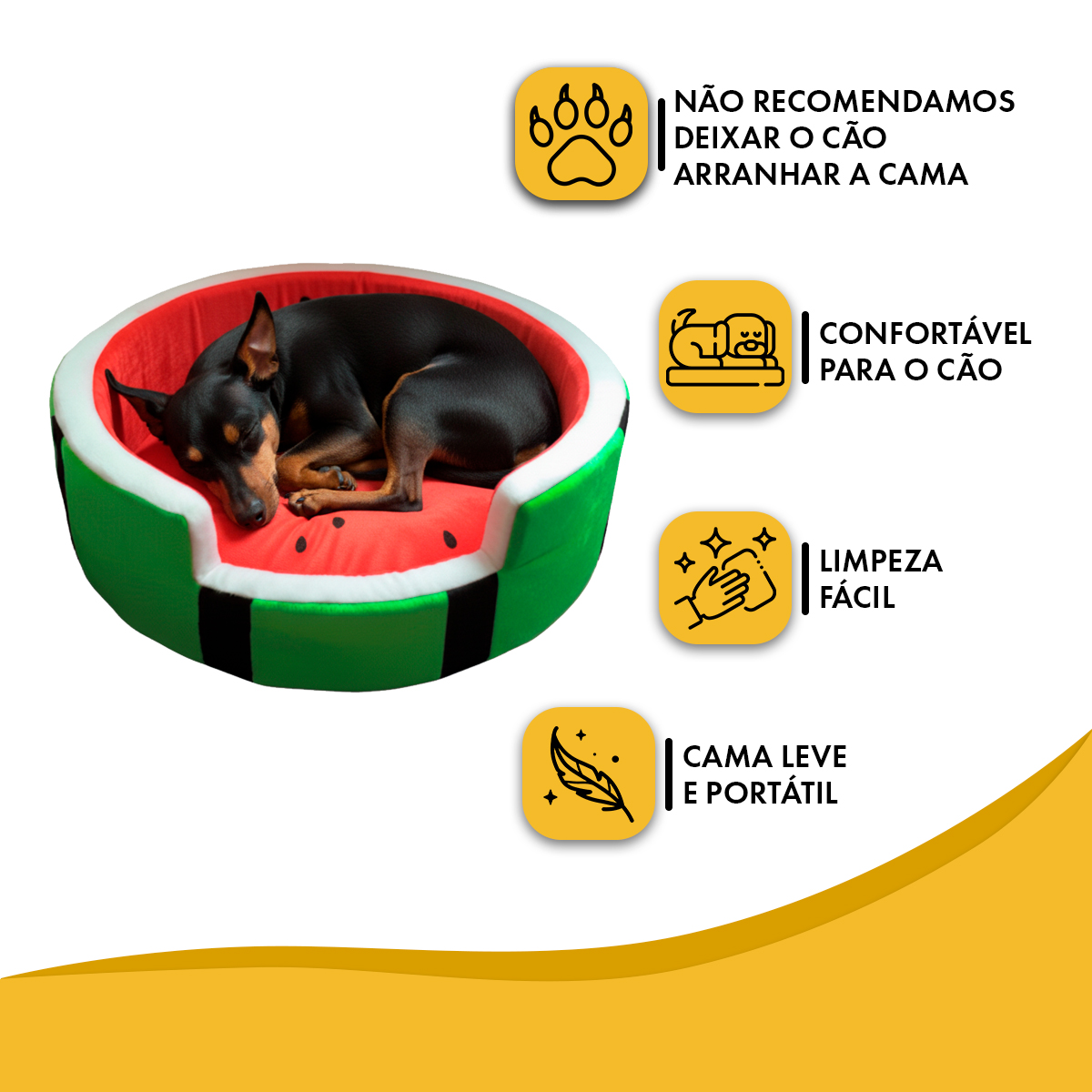 Cama Melancia [Todos Tamanhos] - 40cm - P — foto 6