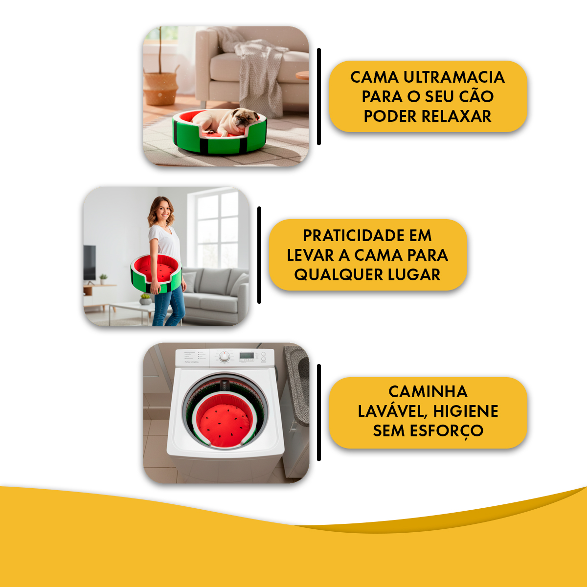 Cama Melancia [Todos Tamanhos] - 45cm - M — foto 4