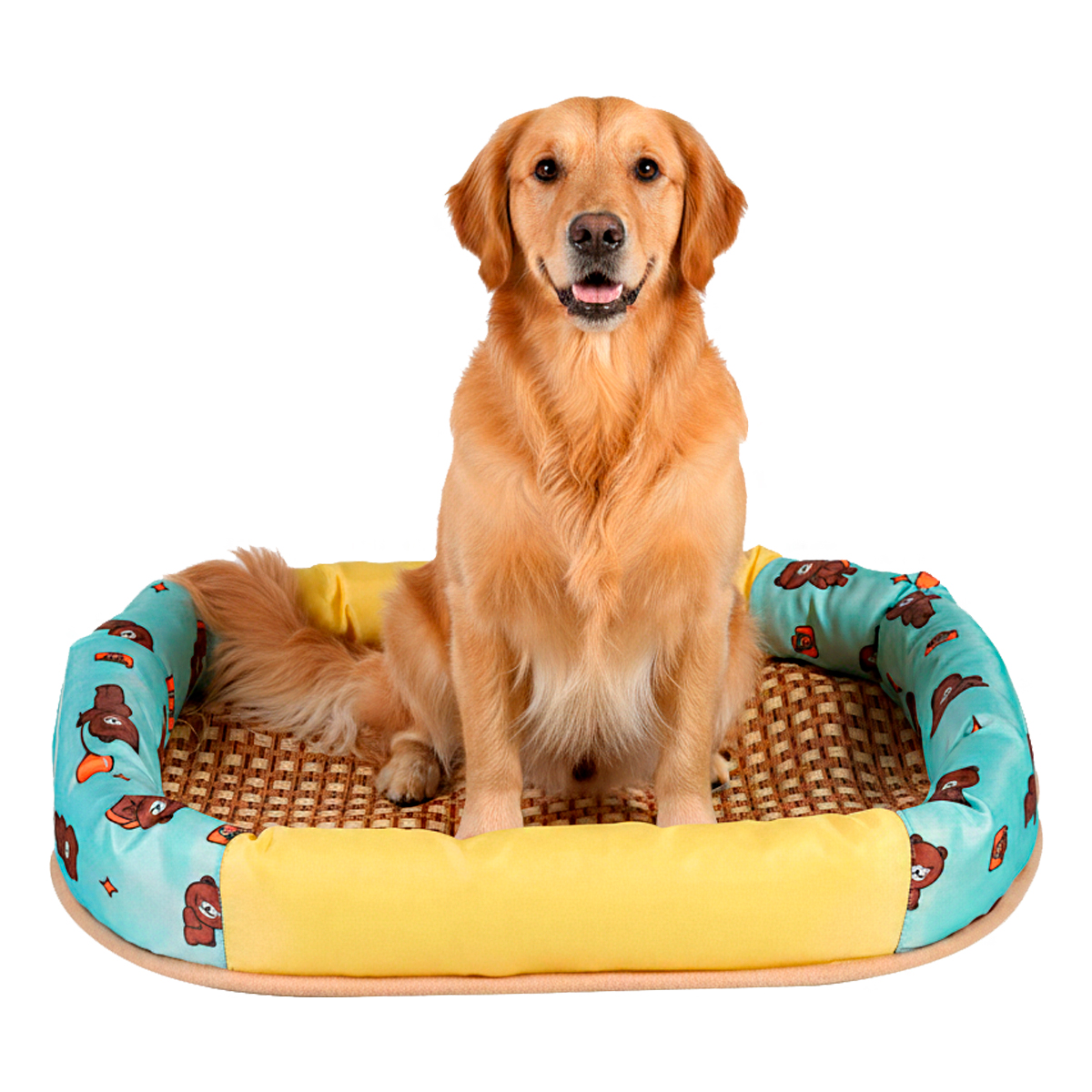 Tapete Oval Refrescante Cães e Gatos GG 80 cm até 9kg — foto 2