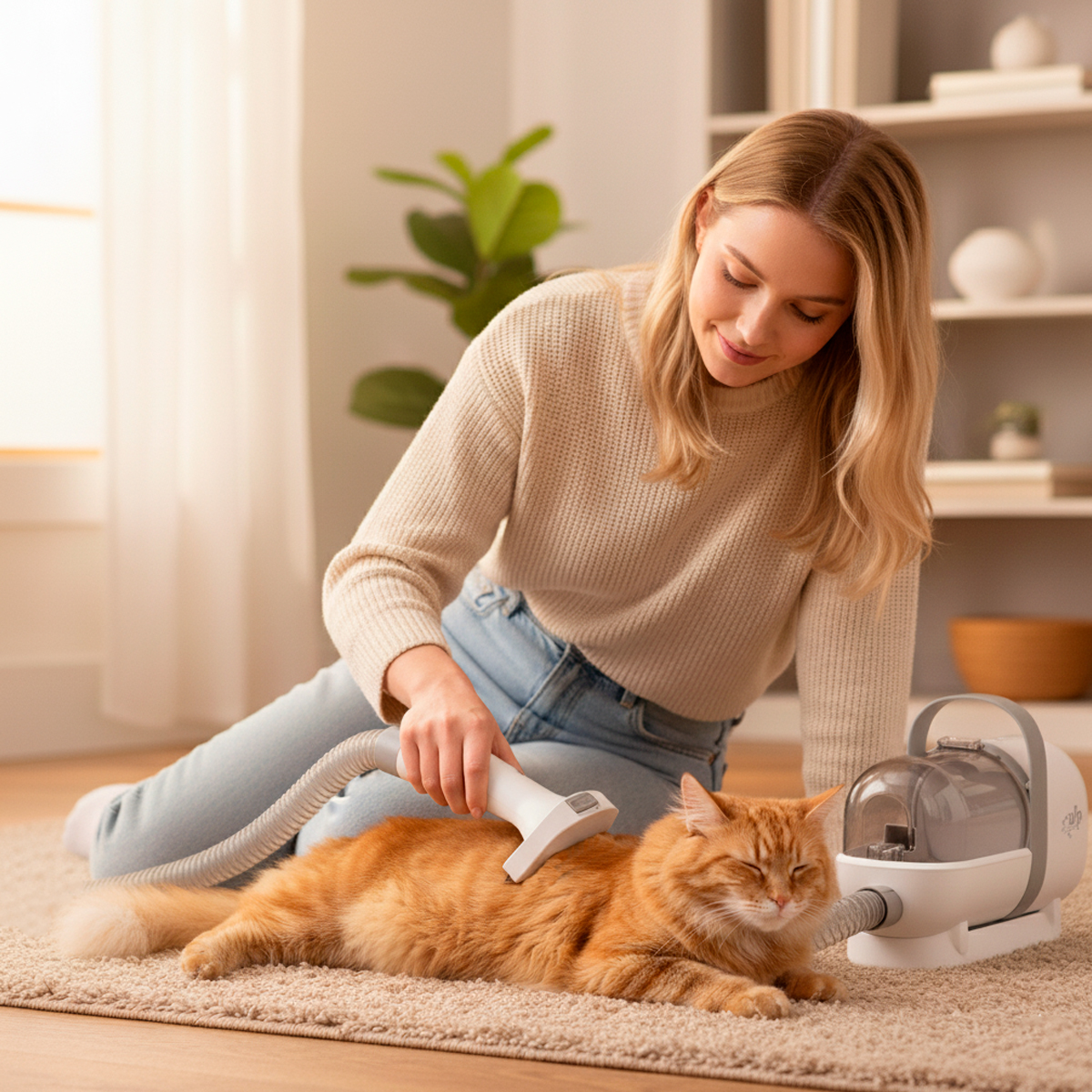 Máquina de Tosa Pet Portátil Sistema De Aspiração  - 220V — foto 8