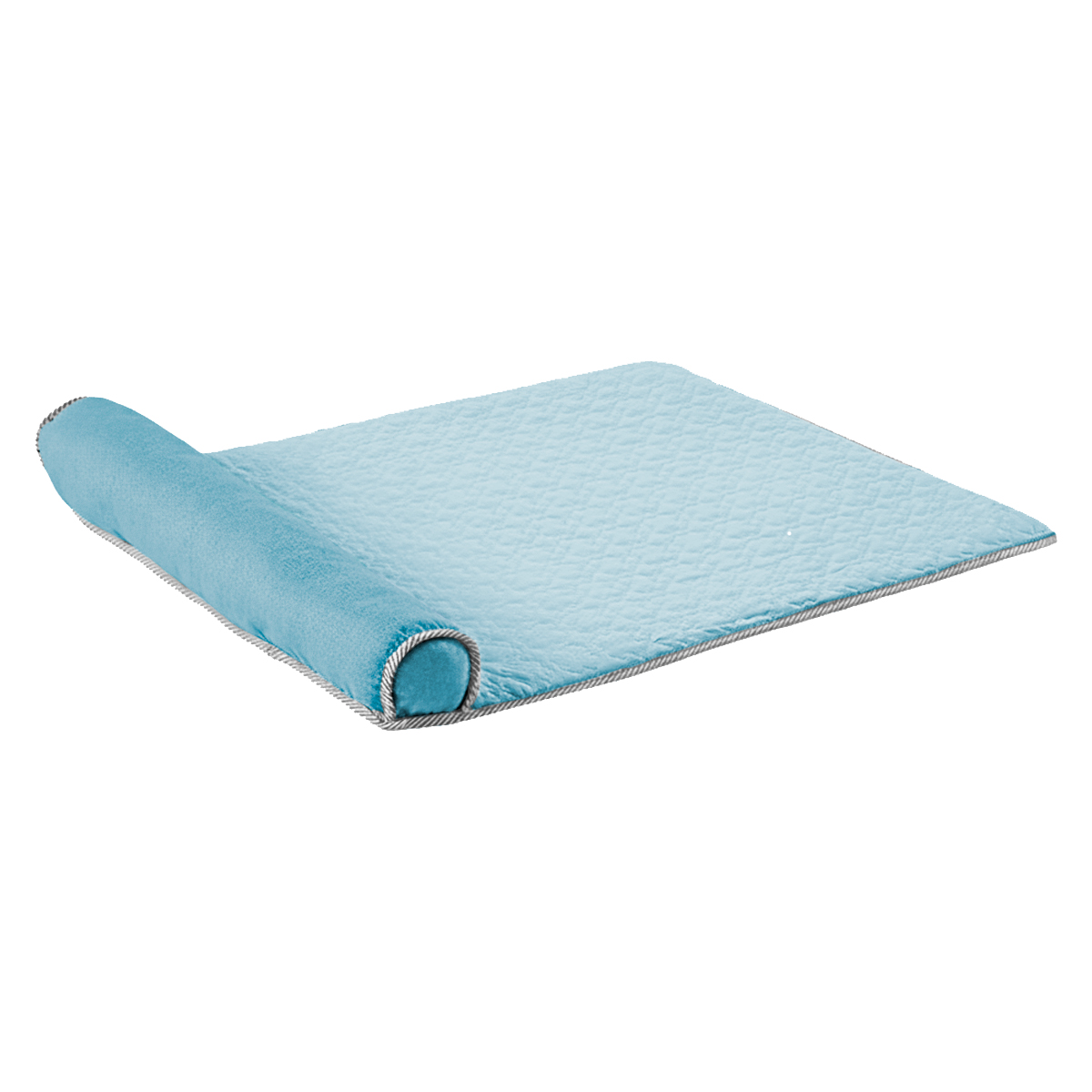 Cama Tapete Colchonete Refrescante Cães Gatos Grande  - Azul