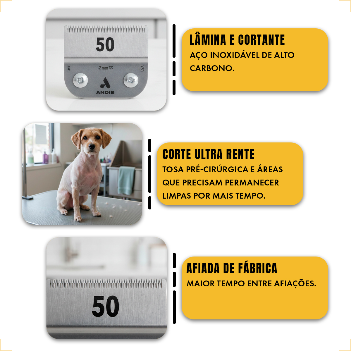 Lâmina Andis 50SS UltraEdge — foto 3